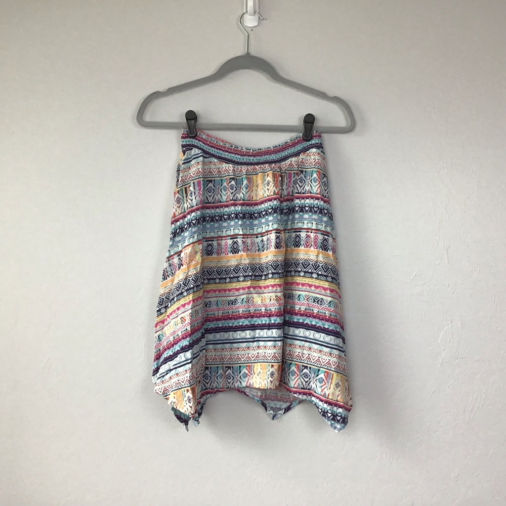 Xhilaration Kids Boho Colorful Stretchy Waistline